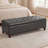Loggins Faux Leather Upholstered Storage Bench-840967035