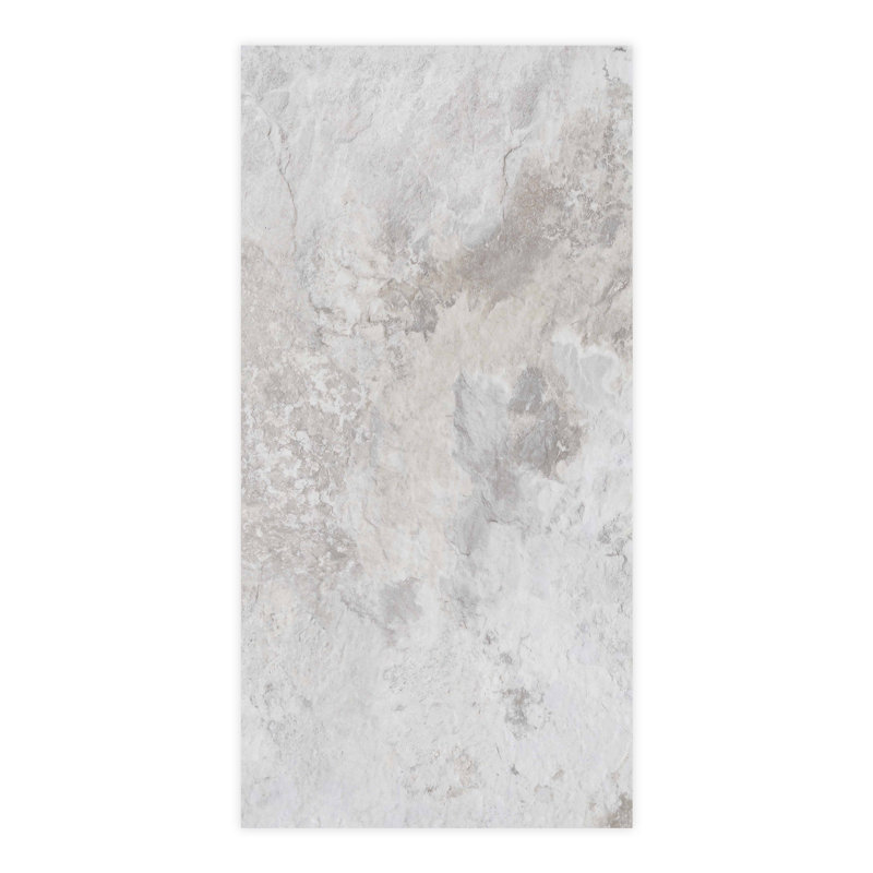 Planche de vinyle de luxe 12 po x 24 po x 4,7 mm Astound, Gris mythique