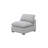 Modular 3-Seat Sofa Soft Comfort Cloud Couch, Wide Seats, 2 Arm Pillows & 2 Toss Pillows-257667992
