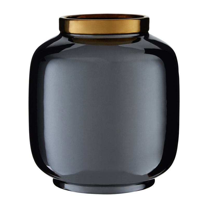 Ahmed Ceramic Table Vase, Black