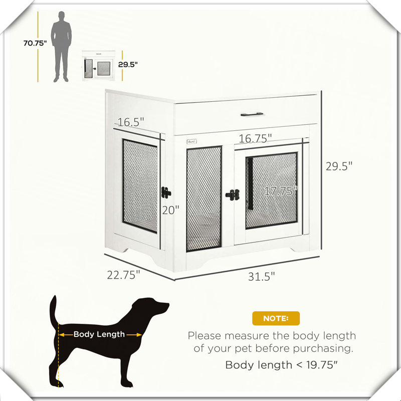 Tiroir pour chien 2 pièces