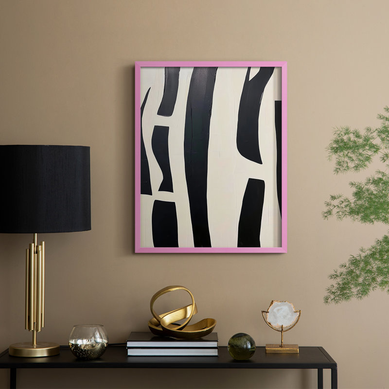 ABSTRACT Series DCLXXXVII Framed Print - Solid Wood