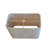 Rectangular Rounded Corner Premiere Hardback Small Lampshade Textured Oatmeal (6.5x12) (6.5x12) x 9