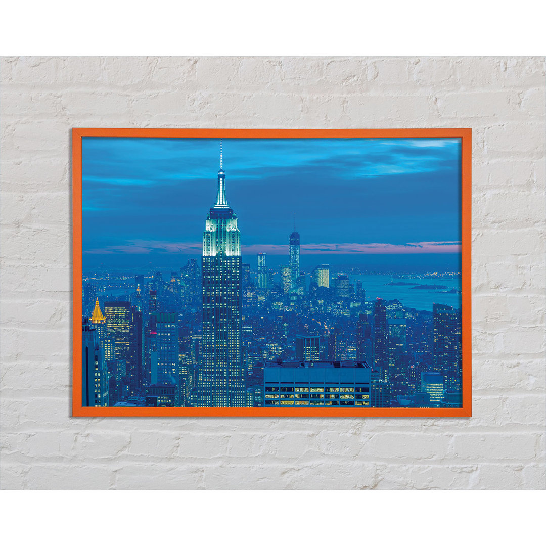 Annelieke Empire State Building Blues - Druck