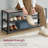 Wood And Metal Shoe Rack