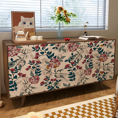 Modern French style minimalist sideboard cabinet
