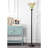 Ospina 70'' Brown Torchiere Floor Lamp