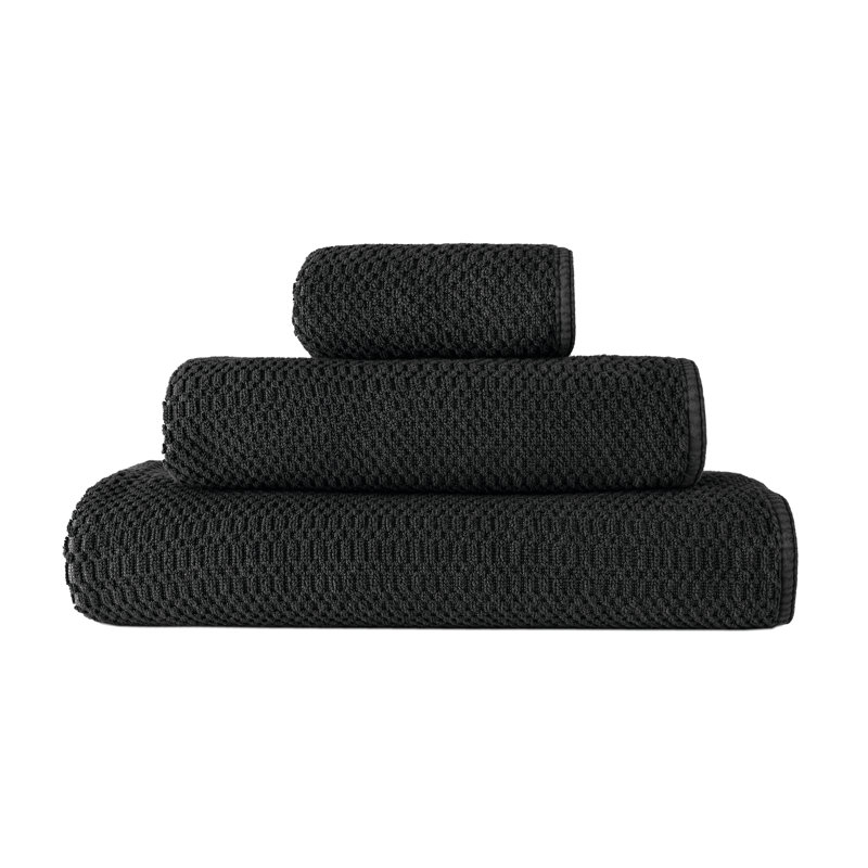 Clean Ocean Waffle Washcloth, Storm