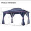 Pavillon de jardin en acier-113006171-102509624