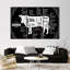 «Beef Cut Cut», impression murale sur toile-2129062991