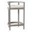 Tabouret de bar en teck 30 po Santa Barbara - Huître-63326241-70062932-97429123