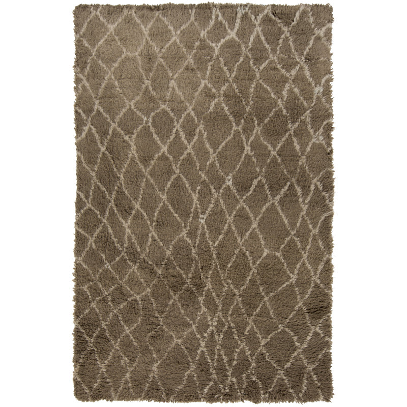 Tapis taupe / crème Josue Light, Rectangle 2 pi x 3 pi