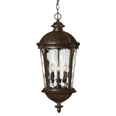 Windsor 4 -Bulb 28.5" H Outdoor Hanging Lantern