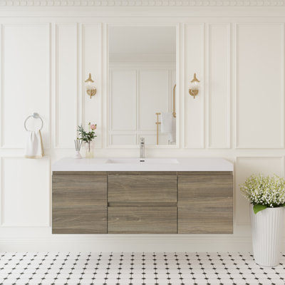 Meuble-lavabo mural 60 po
