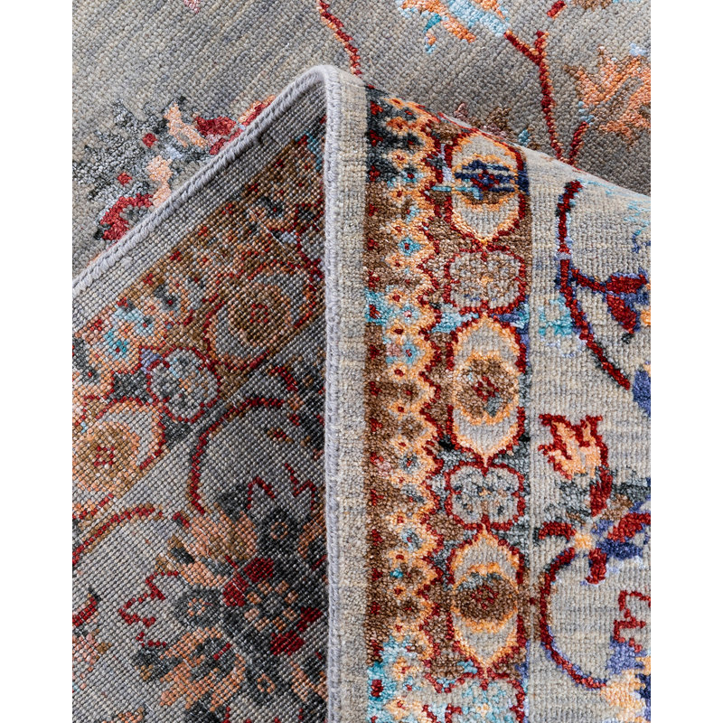 Overdyed One-of-a-Kind 8' 1" X 10' 3" Hand Knotted Area Rug