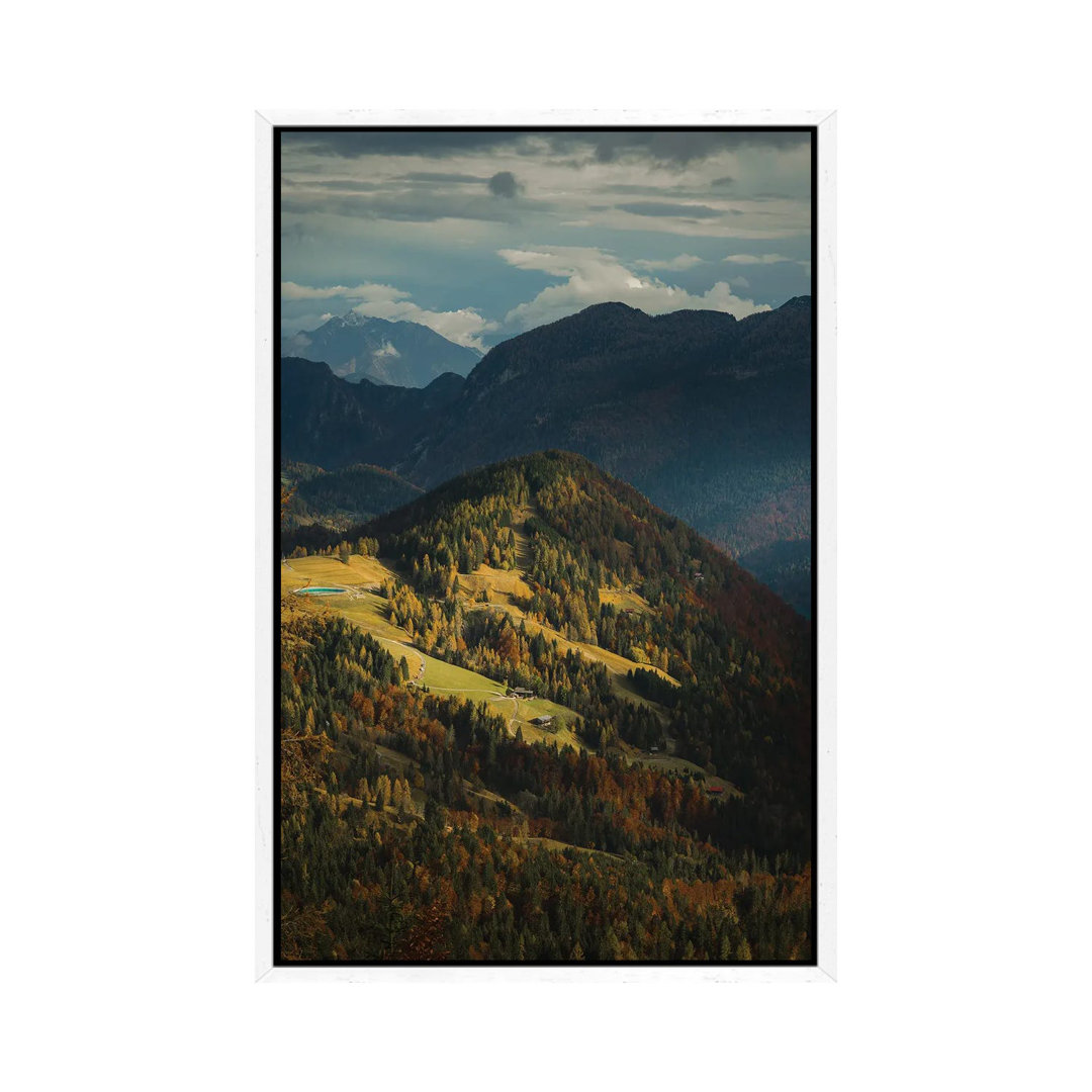 Sauris Di Sopra von Enzo Romano - Galerie-verpackte Leinwand Giclée auf Leinwand