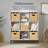  Scalloped 13 X 13In Hyacinth Storage Basket Set Of 5 - Natural-1243071249-1243071248