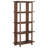 Toran 4-Tier Acacia Wood Modern Open Bookcase-115236650