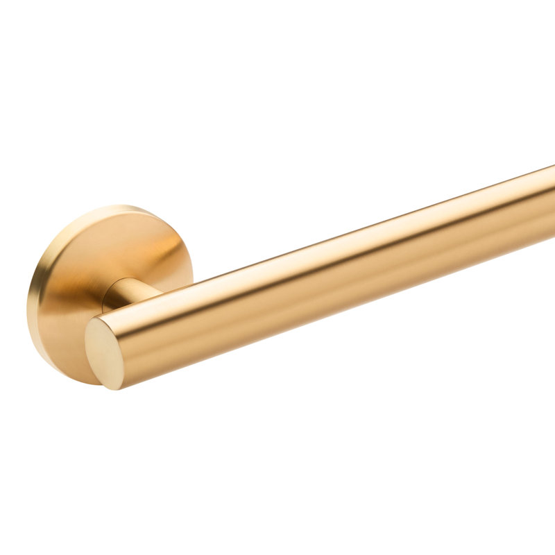 Barre d'appui contemporaine 36 ", Or brossé