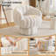 Fauteuil demi-tonneau rembourré rembourré avec coussin-686820944