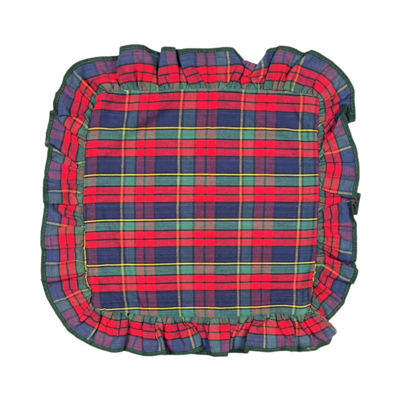 Charmayne Plaid Square Throw Cushion