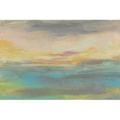 Sunset Study IV by Jennifer Goldberger - Wrapped Canvas Painting