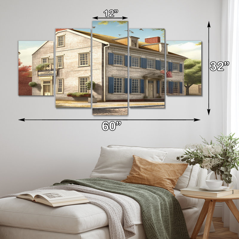 Ensemble de 5 décorations murales