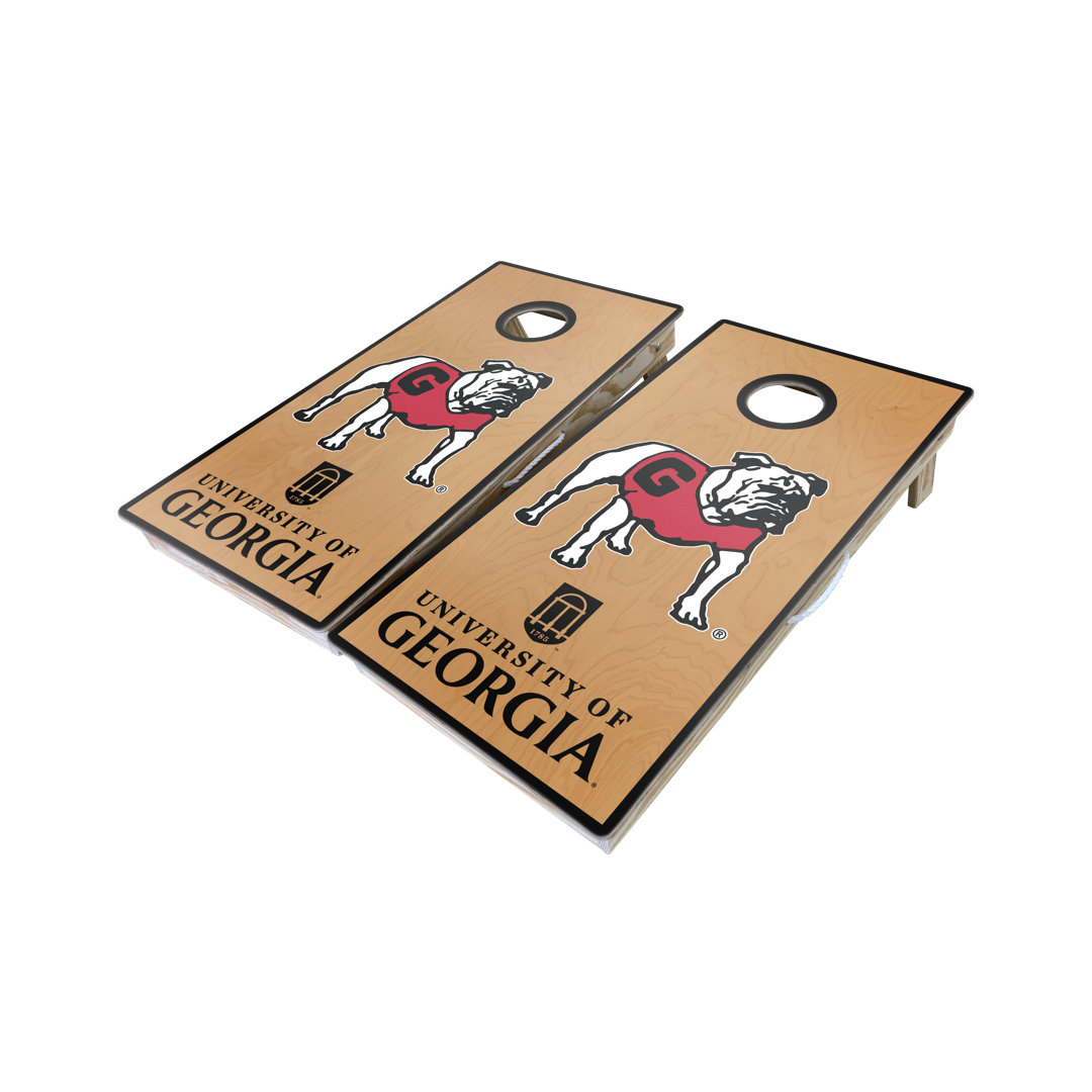 University of Georgia Old Dawg 10 Piece Cornhole Set West Georgia Cornhole
