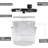 3 Qt Transparent Salad Spinner – Quick Dryer with Non-Skid Base & Locking Lid