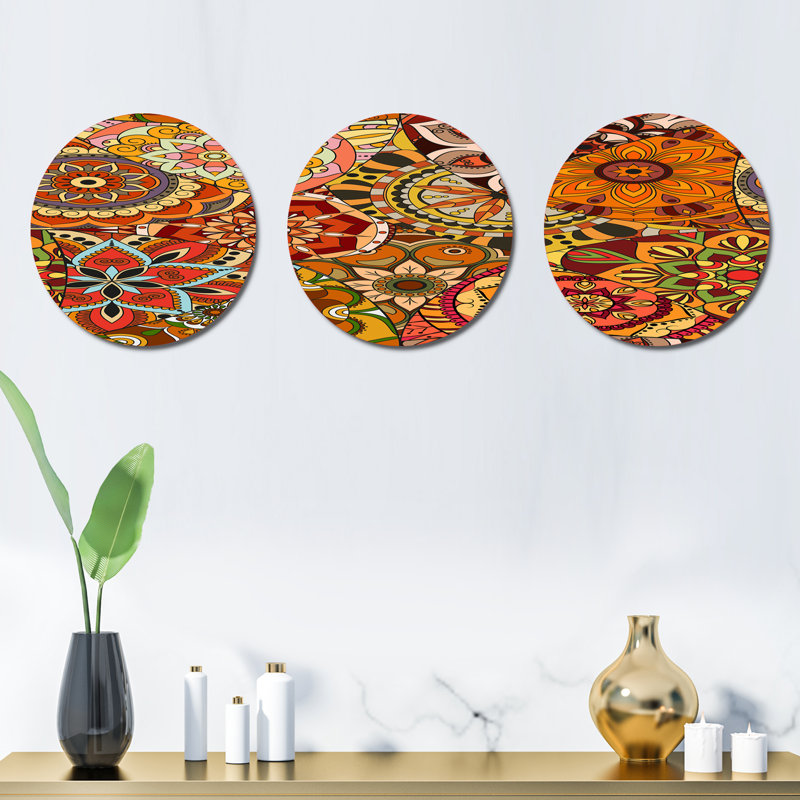 Plants & Flowers Wall Decor on Metal