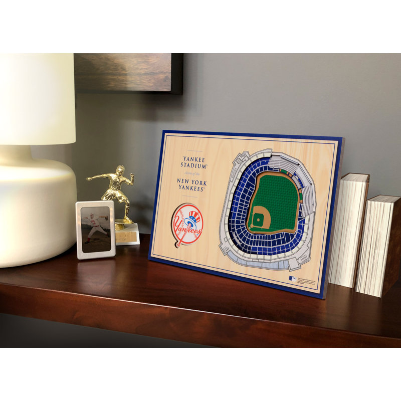 Présentoir de bureau MLB 3D StadiumViews, New York Yankees