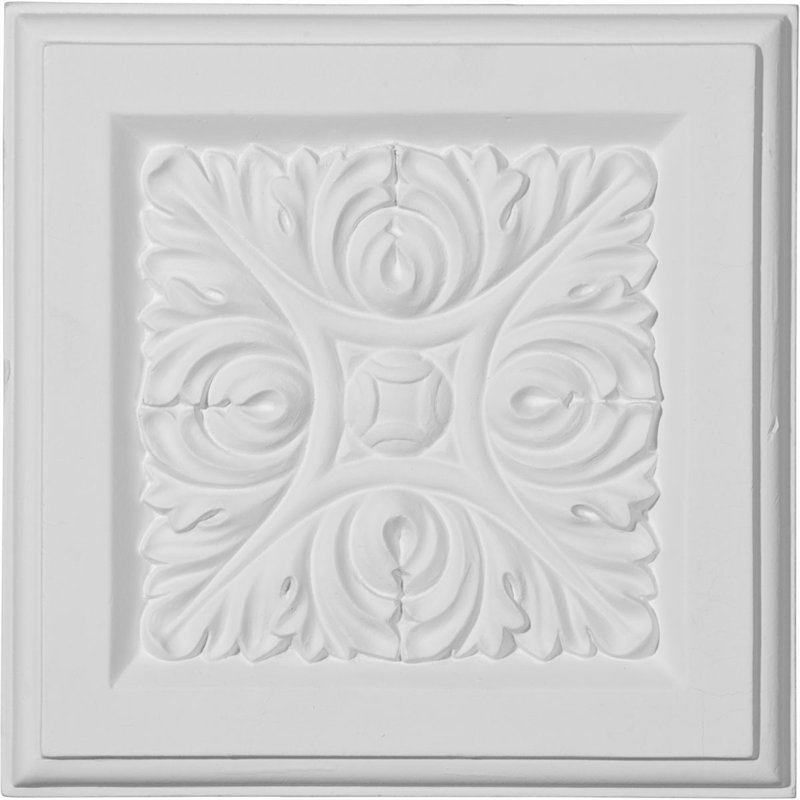 5 1/4"W x 5 1/4"H x 1 1/4"P Odessa Plinth Block