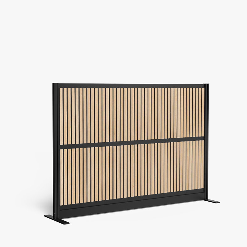 Harmony Grove Modular Wall Room Divider System, 70" H x 48" L