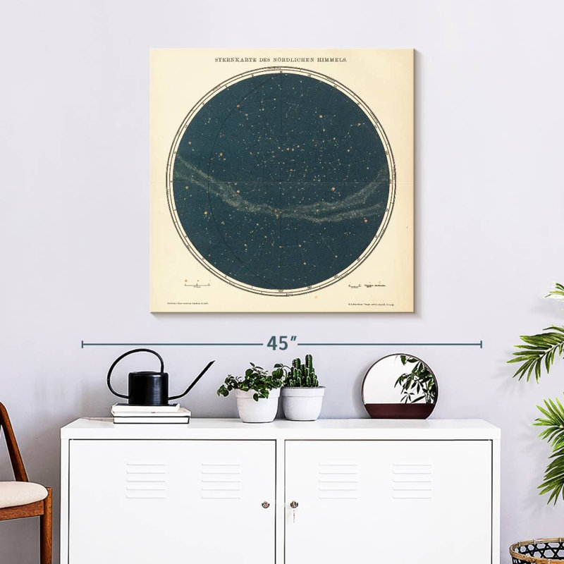 Oberle Celestial Sphere North, 30" H x 30" W