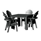 Swing Square 4 - Person 85" Long Dining Set
