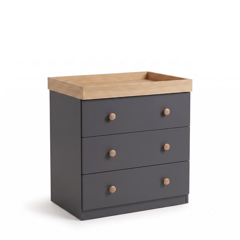 Changing Dresser Model 888, Black