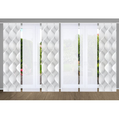 Semi Sheer Sliding Panel