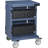 Taranto 35.45'' H x 24.2'' W 1 Laptop/Tablet Storage Cart with Wheels