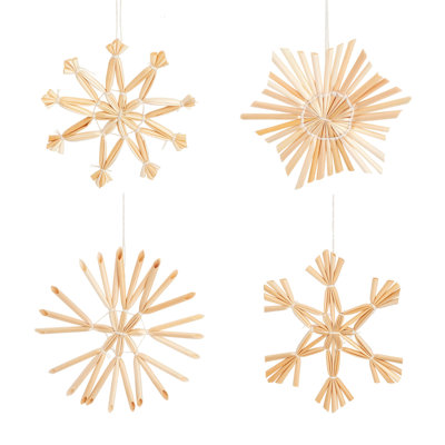 Solid Colour Glass Hanging Figurine Ornament