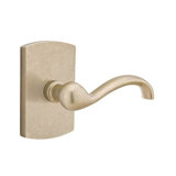 Teton Wave/Drop Passage (Hall & Closet) Door Lever with Rectangle Rosette