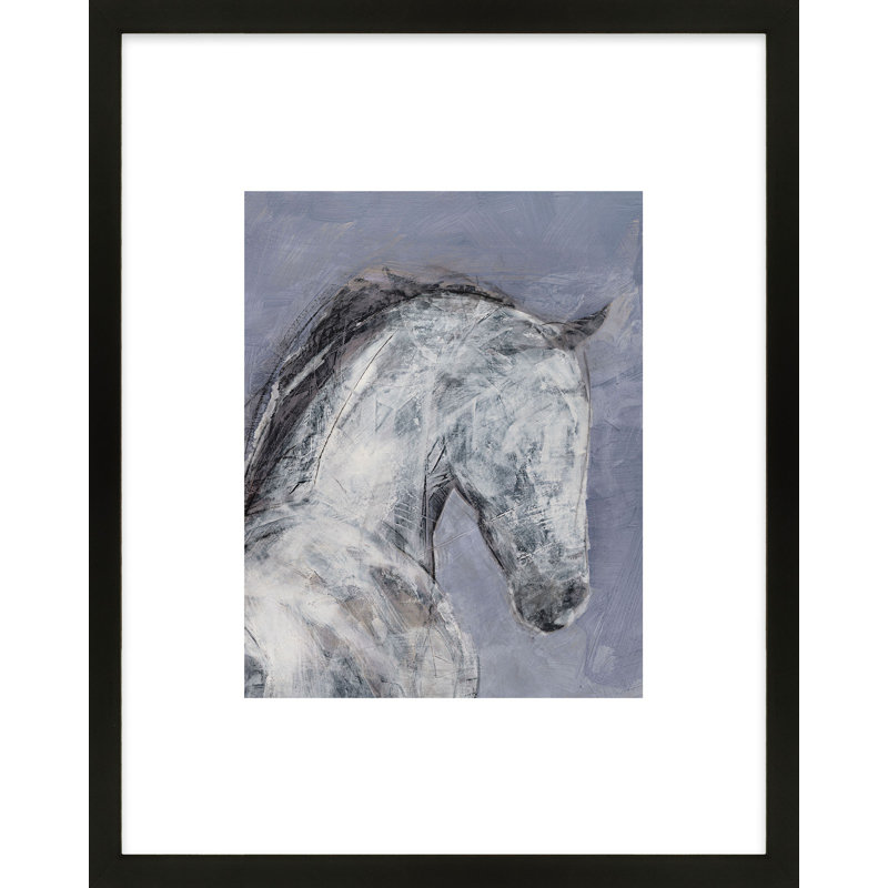 Essence Print by Ivo Stoyanov, 38" H x 30" W x 1.25" D, Black