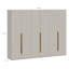 Temar 6 Door Manufactured Wood Wardrobe