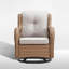 Swivel and sliding wicker patio chairs-2117509931-2119223130