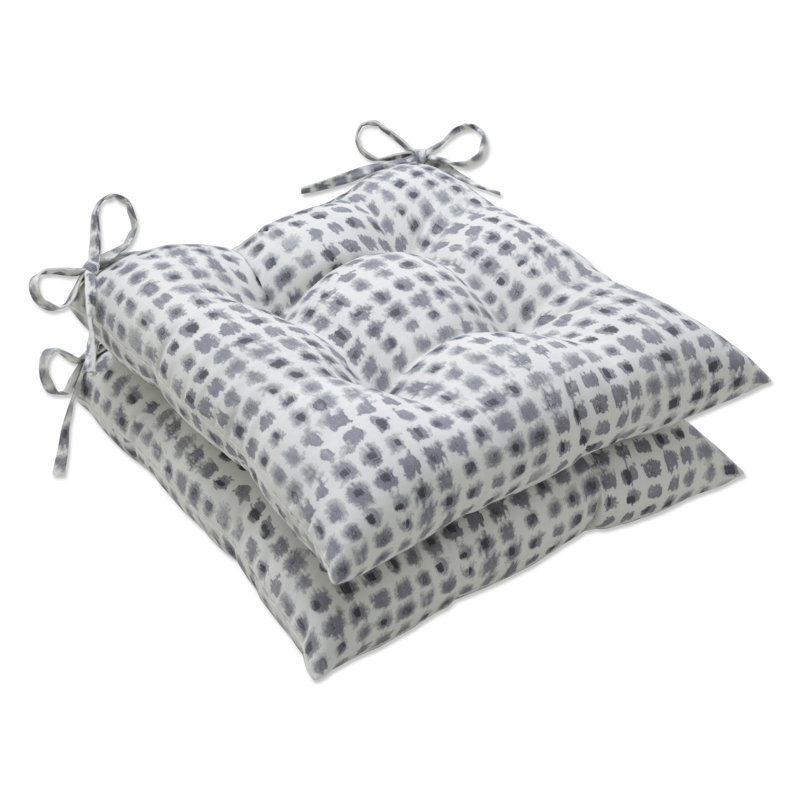 Alauda Frost Outdoor Chair Pad Cushion, Gray