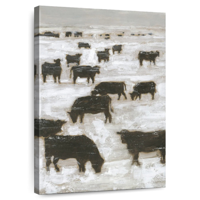 Brampt Winter Grazing I, 45" H x 30" W