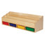 7 Compartment Manufactured Wood Book Display