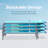 Sereby Outdoor Metal Chaise Lounge with Table