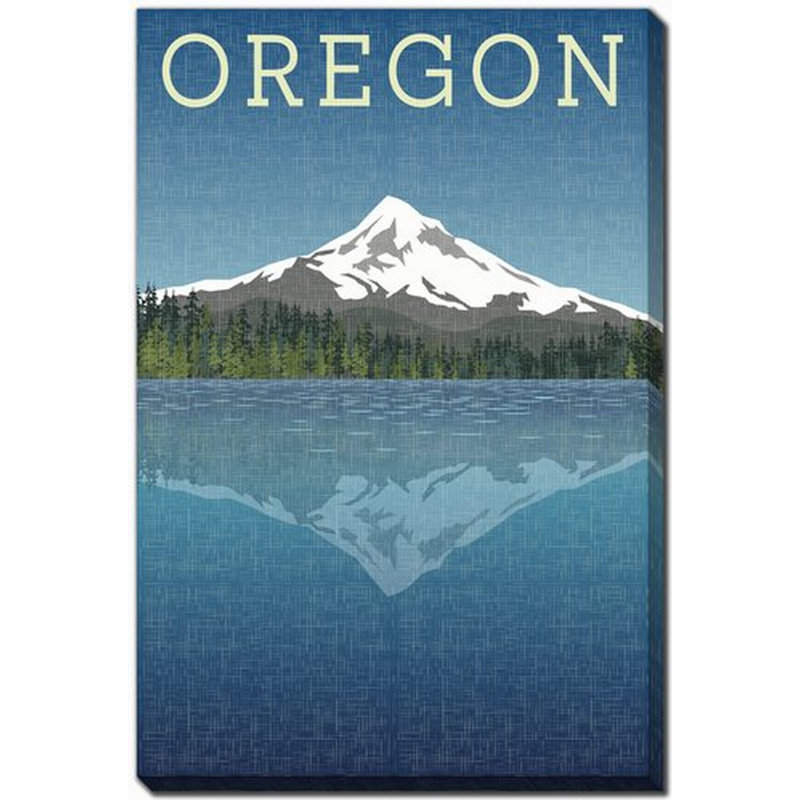 Oregon State Poster, 28" H x 22" W