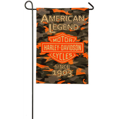 Double Sided 18'' H x 12.5'' W Burlap Garden Flag
