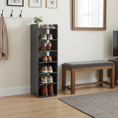 7 Pair Shoe Rack